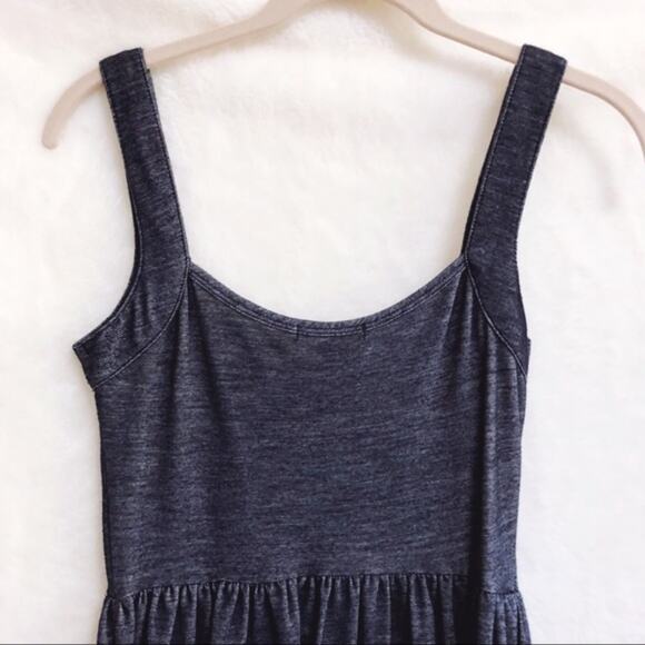BeBop Blue Denim V-Neck Sleeveless Dress - Picture 6 of 13